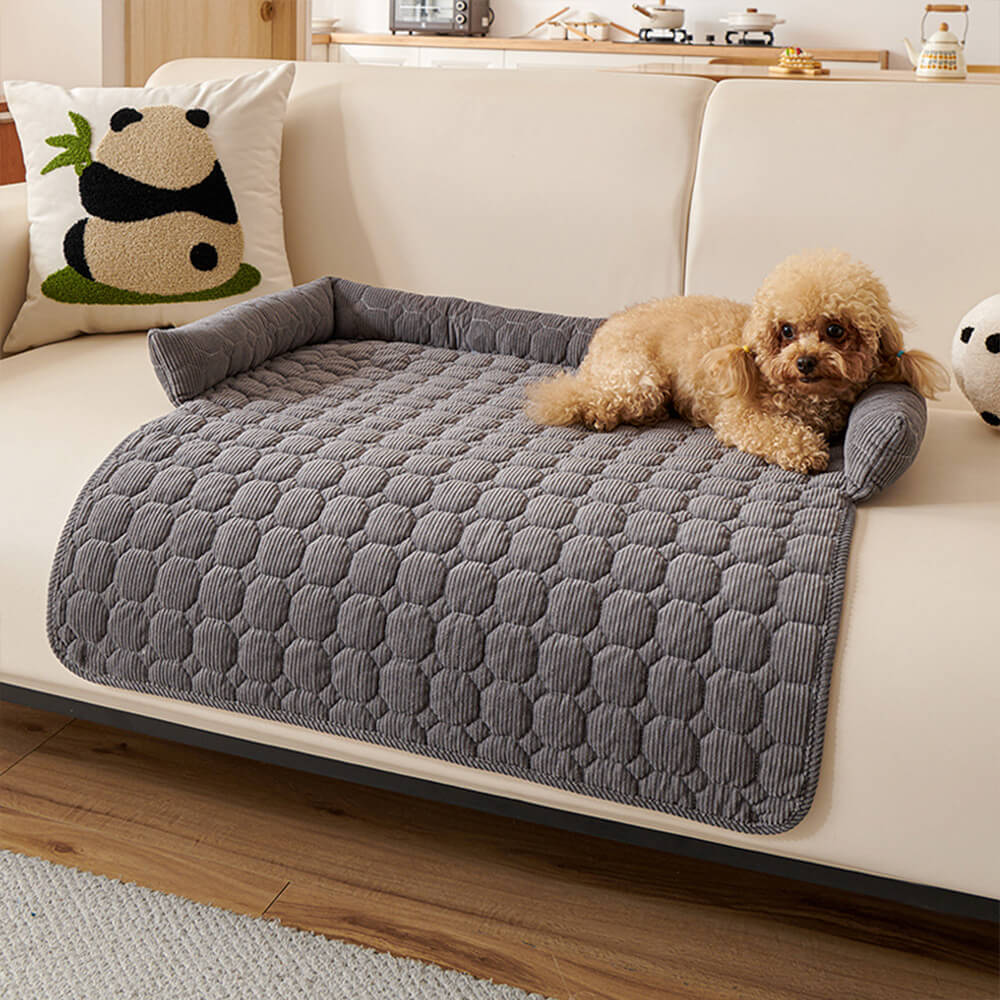 Pearl Fleece Ultra-Soft Dog Mat Furniture Protector Cover for Pets