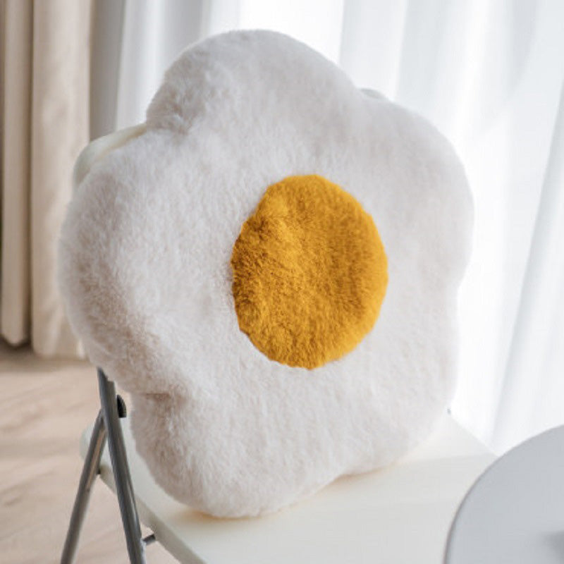 Fluffy Sunflower Memory Foam Cat Mat, Seat Pad