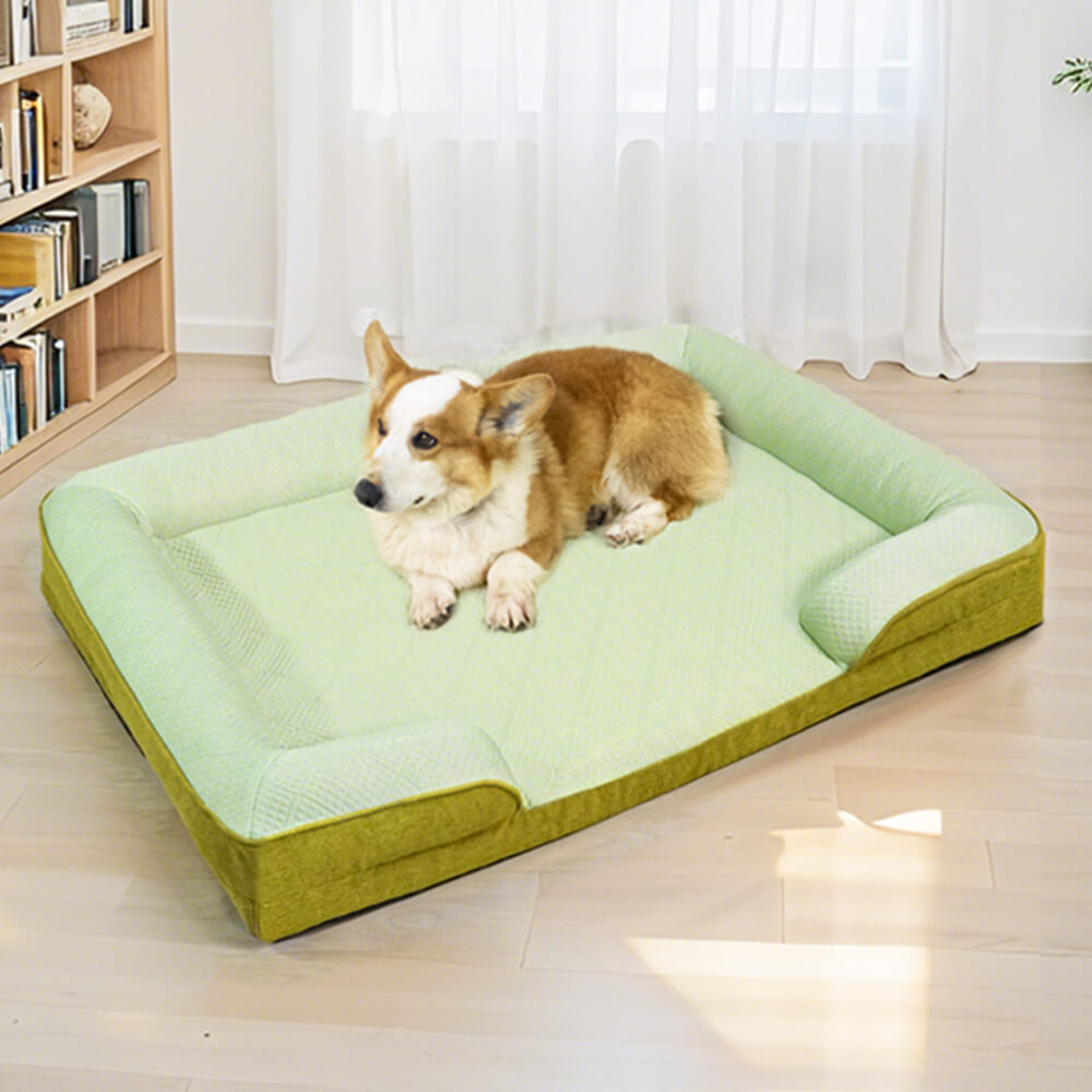 Cooling Orthopedic Large Dog Sofa Bed, Washable for Comfort
