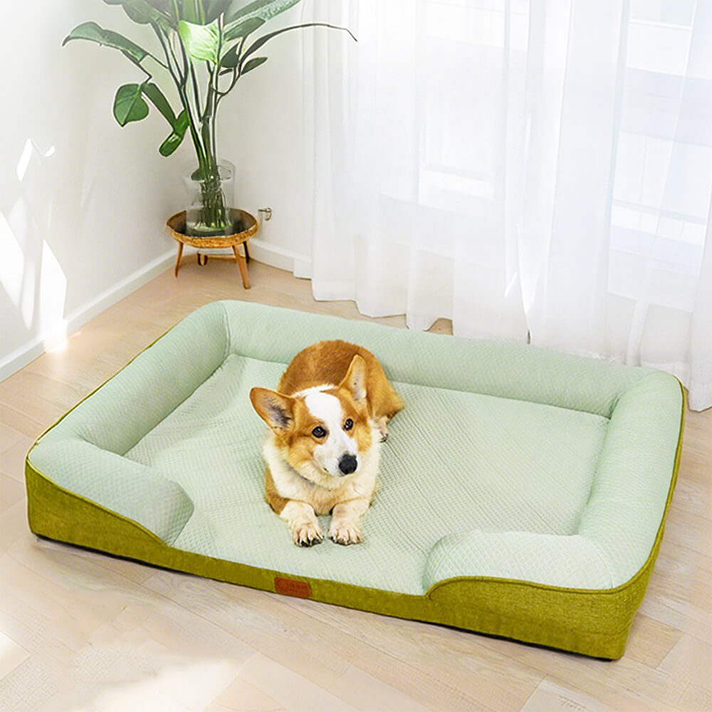 Cooling Orthopedic Large Dog Sofa Bed, Washable for Comfort