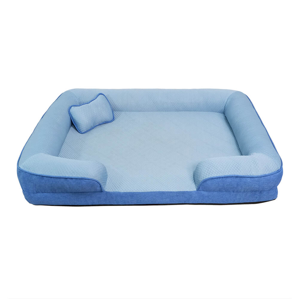 Cooling Orthopedic Large Dog Sofa Bed, Washable for Comfort