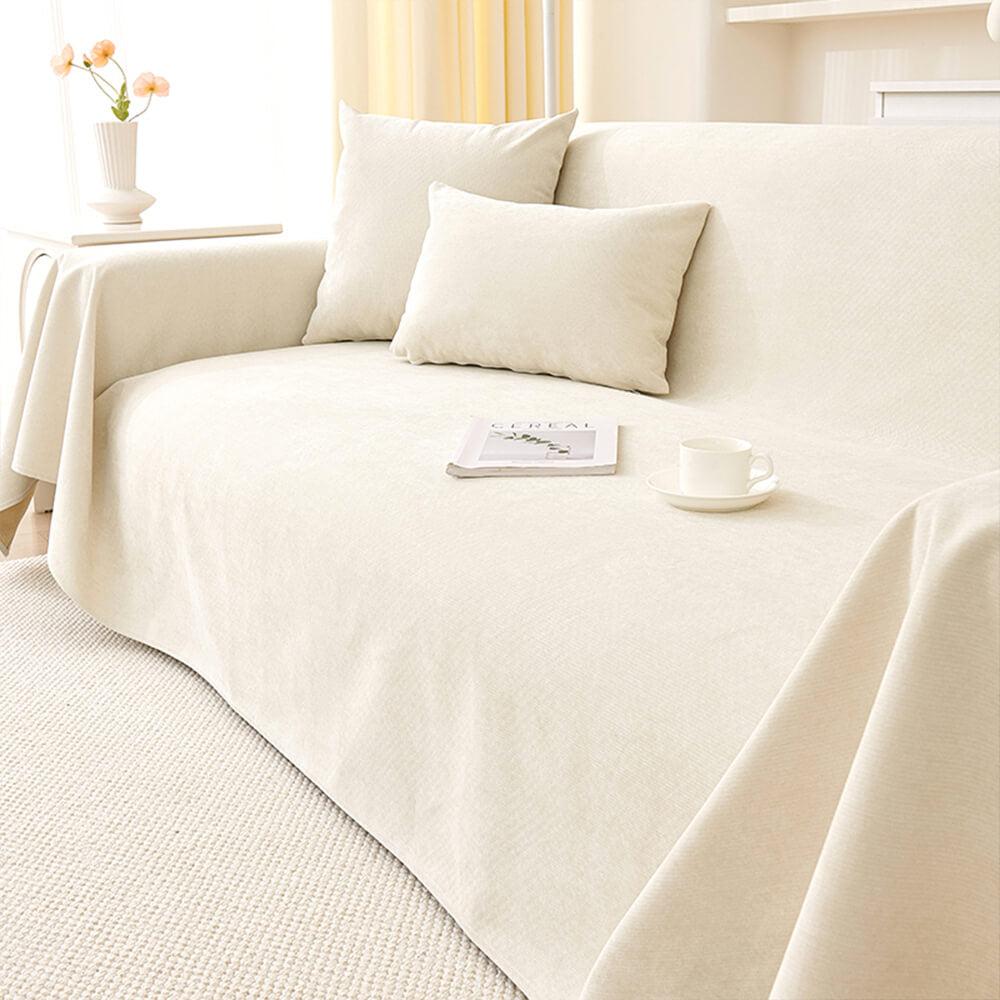 Soft Waterproof Scratch-Resistant Non-Linting Sofa Throw Cover