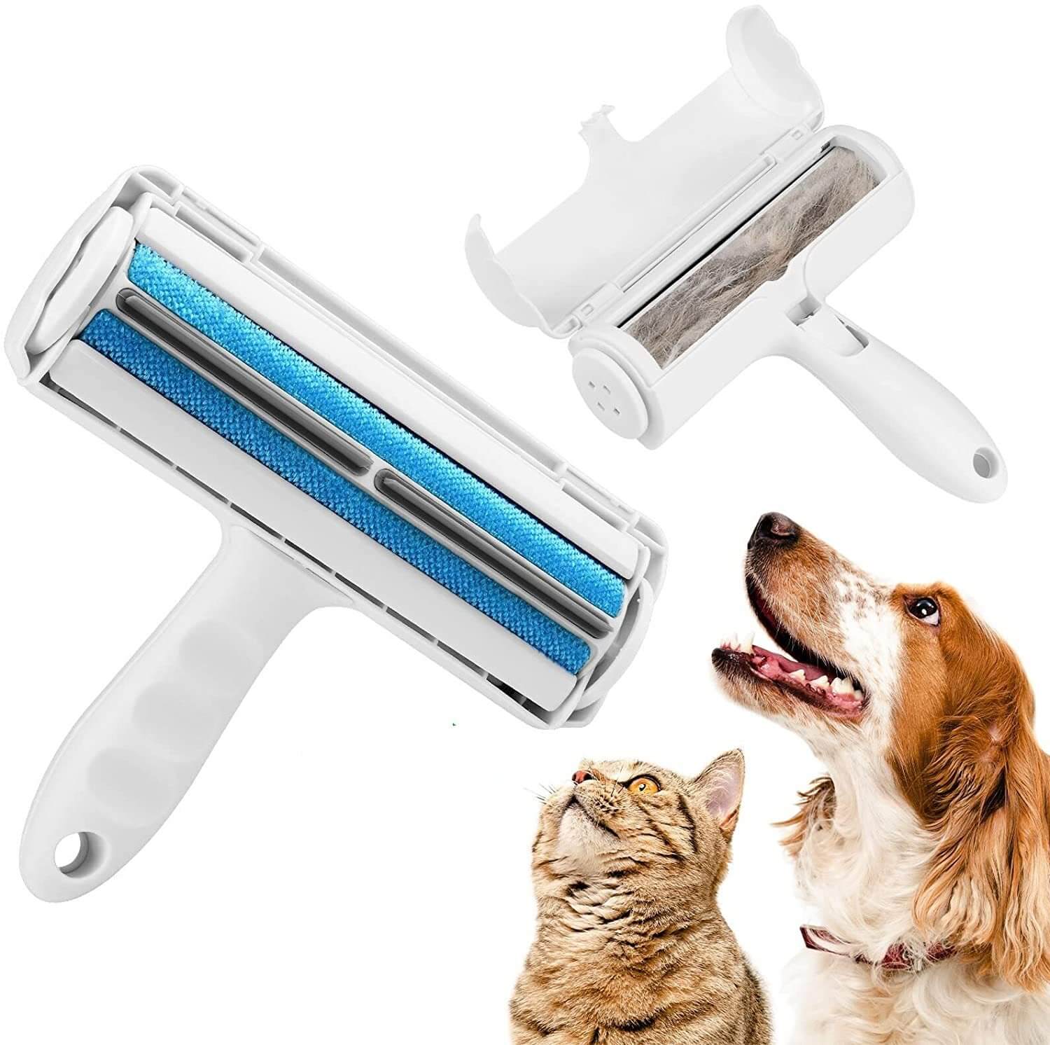 Portable Pet Hair Remover Roller, Furniture Fur Remover