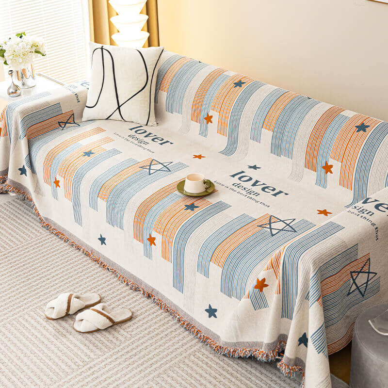 INS Style Chenille Sofa Cover Towel, Full-Package Universal Sofa Blanket, Four-Season Model