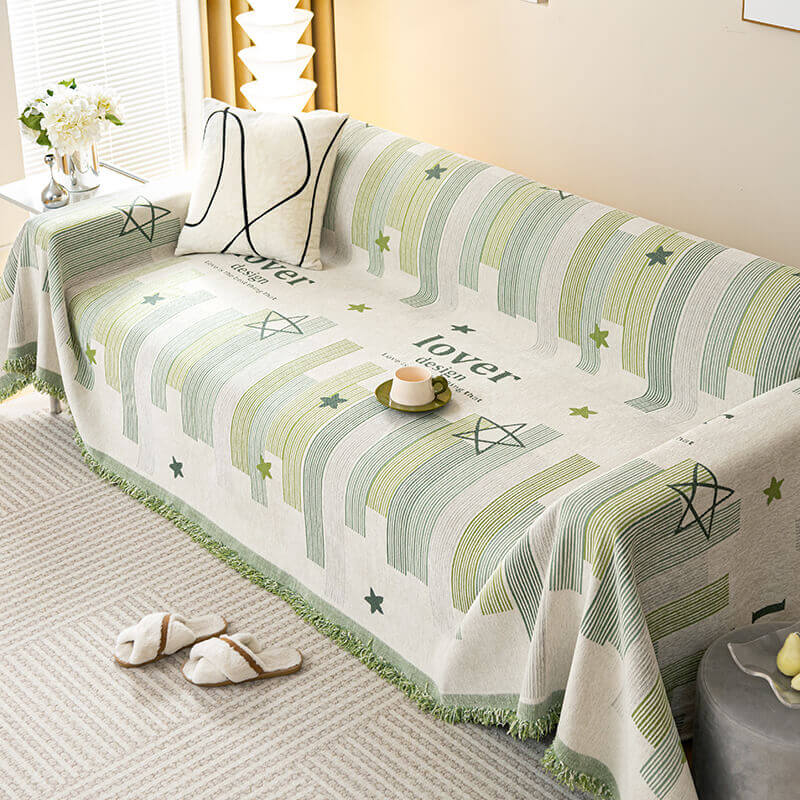 INS Style Chenille Sofa Cover Towel, Full-Package Universal Sofa Blanket, Four-Season Model