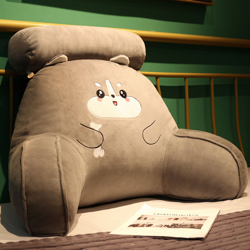 Carrot Shaped Cushion, Soft Backrest Pillow for Sofa and Bed