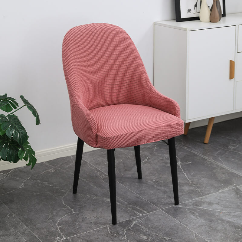 Elastic One-Piece Chair Cover, Thickened Dining Seat and Backrest Protector