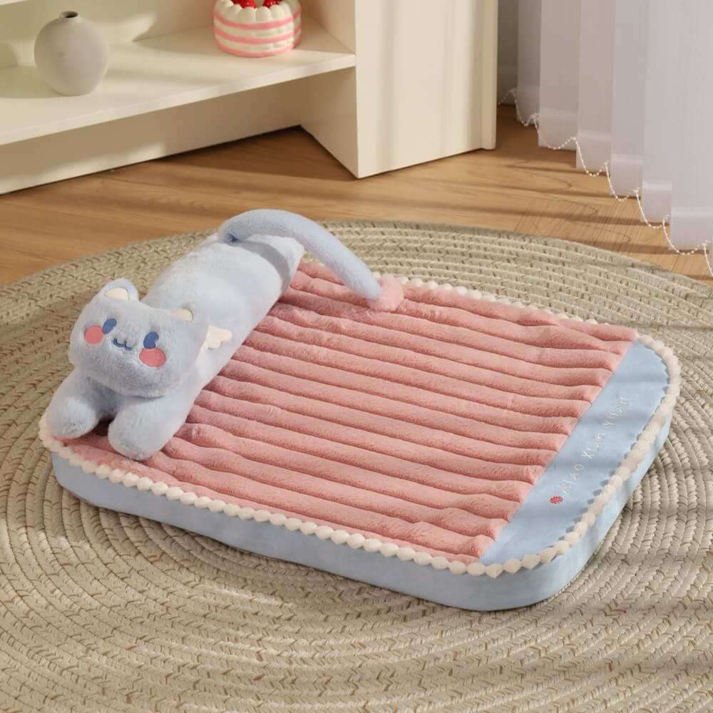 Warm Accompanying Cat Nest, Interactive Cat Bed