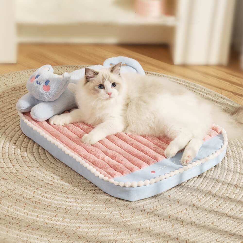 Warm Accompanying Cat Nest, Interactive Cat Bed