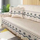 2023 summer sofa cushion universal models, suitable for L-shaped sofa, non-slip cushion sofa cover solid color simple modern backrest towel