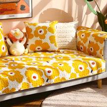 Super Soft Floral Anti-scratch Furniture Protector Couch Cover