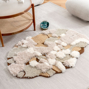 Premium Irregular Rug Bedroom Bedside Blanket