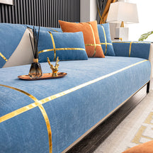2023 light luxury simple four-season models, chenille sofa cushions, dust cover sofa cover cloth