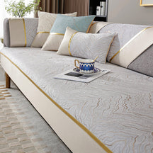 2023 chenille modern light luxury non-slip sofa towel, suitable for L-shaped sofa, simple four-season universal models