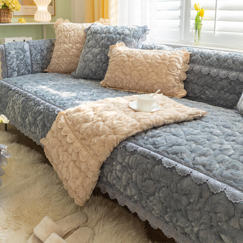 Cuscino per divano con sezione antigraffio minimalista scandinavo, adatto per divani a forma di L, modelli di alta qualità ispessiti antiscivolo 