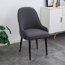 2023 new elastic chair cover one piece dining table seat cover backrest one thickened chair cover cover