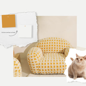 Pet Sofa Dog Recliner Cat Sofa All Seasons