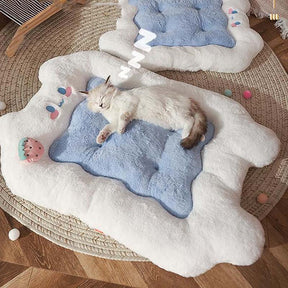 Cute Furry Cat & Dog Cushion Bed