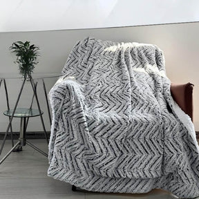Thickened Double Layer Lambswool Blanket