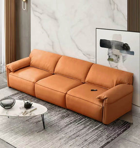 Italian minimalist multifunctional electric sofa bed villa living room video hall electric luxury Sofa - Flyrugss